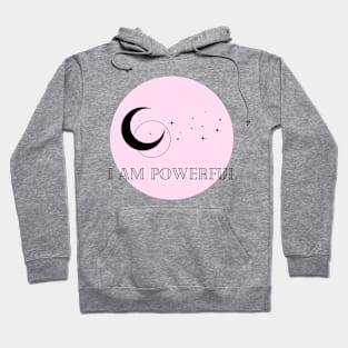 Affirmation Collection - I Am Powerful (Pink) Hoodie